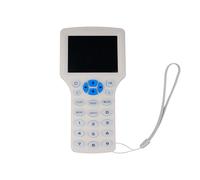 Sarini Reader Writer Duplicator, Lecteur NFC, cloneur de Cartes à Puce RFID 125 kHz 13,56 MHz 10 fréquences, décodeur de Cartes cryptées, avec Cartes à clés inscriptibles, Logiciel Gratuit et USB