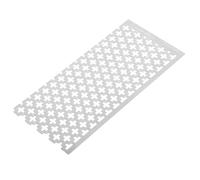 Sarini Règle de Peinture Diamant en Acier Inoxydable, Outil de pointillage carré pour Strass, pour Broderie au Point de Croix, Fournitures d'art et décoration