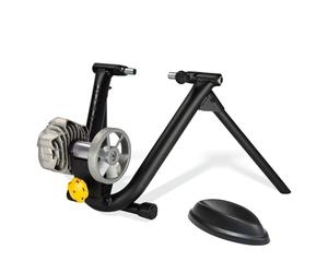 Saris Fluid2 Indoor Trainer, Noir, Compatible avec Les vélos de Route et VTT, résistance aux fluides, Compatible avec l'application Zwift