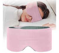 SARISUN Masque de sommeil, masque de sommeil occultant double face pour les personnes dormant sur le côté, sans Velcro, large sangle réglable, sans pression, enveloppé, pour femme/homme/sieste/voyage