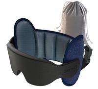 SARISUN Oreiller de voyage, oreiller d'avion amélioré pour long vol, appuie-tête de soutien à 360°, coussin de voyage pour le cou, masques pour les yeux pour le sommeil, essentiels de voyage en avion