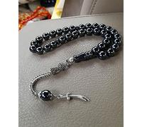SARITE Ali Sword Muslim Islam Collier Collier Bijoux Hématite Tasbih Car Suspendue Zulfiqar Misbaha Masbaha Sibha Subha Prayer Beads Gift / 113