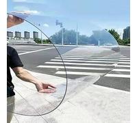 SARKEY Plaque Polycarbonate De 1mm, Feuille De Toiture en Plastique Transparent, Panneau Acrylique PVC Plastique, pour Auvent Extérieur Carport(0.6x1m/1.97x3.28ft)