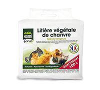 Sarl Devic Hamiform Litière Chanvre rongeurs 100 l 1500 g