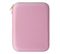 SARLAR Étui de voyage pour cartes Yoto Mini, dossier portable souple avec fermeture éclair et 160 poches pour joueur. Pochette de voyage pour voyage (rose)