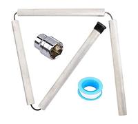 Sarngk RV Chauffe-Eau MagnéSium-Tige D'Anode Flexible 3/4 NPT Ceinture FiletéE Outil de Manchon Hexagonal Chauffe-Eau Anode MagnéSium-Tige