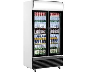 Saro 437-1015 GTK 800 Réfrigérateur avec chaleur tournante Ventilateur, 800 l Blanc