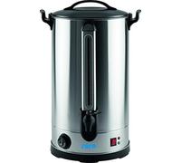 Saro - Ancona 30 Marmite à Vin Chaud/Distributeur d'Eau Chaude, 27 l, Inox, Plage de Température 30-110 °C, Robinet, Témoins Lumineux, Protection contre la Surchauffe, 2,5 kW