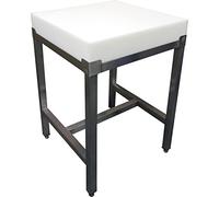 Saro Bloc de hachoir avec cadre en acier inoxydable 500 x 500 AISI 430