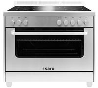 SARO Cuisinière à induction + four électrique TS95IND61X Argenté