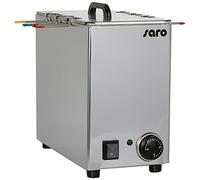 Saro - Damo Cuiseur à Œufs, pour 6 Œufs, Inox, Thermostat de Régulation et de Sécurité, Marquage Coloré, Plage de Température de 0 à 90 °C, 1,2 kW