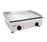Saro Grillade, Plaques a frire (rainuré + lisse) - Modèle Fry Top FRY TOP GM