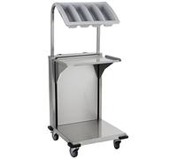 Saro Pilulier en acier inoxydable 304 + plateau à couverts TAB2