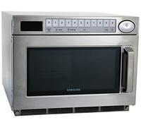 Saro - Samsung MJ2693 Four à Micro-Ondes pour la Restauration, 26 l, 1 850 W, 5 Niveaux de Puissance, 50 Programmes, Fonction Dégivrage, Éclairage LED, Inox/Céramique, Empilable