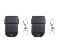 SAROAD 2X 8 Commutateurs Dip 433Mhz Copie Intelligente TéLéCommande Code Fixe 2 Canaux Duplicateur pour Ouvre-Porte de Garage ou SystèMe D'Alarme