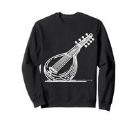 Sarod Art linéaire Musiker Sweatshirt