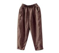 Sarouel Femme Grande Taille Pantalon Léger Senior Elastique Baggy Haut Fluide Été Bouffant 7/8 Leger Jupe Vetements Tenue Africaine Homme Hippie Haute Blanc Large De Yoga
