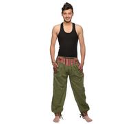 Sarouel Thamel Pantalon de Loisir Pêcheur Hippie Goa Ethnique Collants
