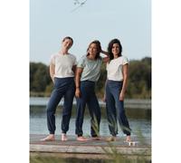 Sarouel yoga hirondelle bio bleu marine