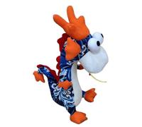 Sarpoer 2024 Peluche dragon chinois, 11 dragons en peluche, en tissu, pour enfants, cadeau C
