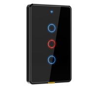 Sarpoer Tuya Zigbee Smart Switch Home Relais magnétique Interrupteur mural tactile Télécommande Minuterie vocale Interrupteur Wi-Fi