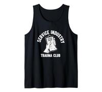 Sarrastic Service Industry Trauma Club Dire Débardeur