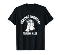 Sarrastic Service Industry Trauma Club Dire T-Shirt