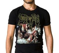 SaRueLsb Deeds of Flesh Inbreeding The Anthropophagi 1998 Album Cover T-Shirt Black XL