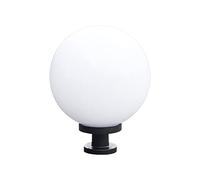 SaryEdge Applique Murale extérieure créative en Forme de Boule, étanche, pour Poteau, pelouse, Jardin, Rue, Pilier, Cour, Villa, Parc, allée extérieure décorative, Une couleu,One Color-15cm