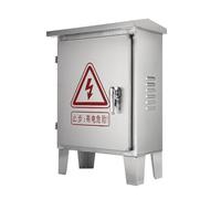 SaryEdge Boîtier électrique étanche en Acier Inoxydable, 400 x 300 x 250 mm, Protection de Distribution Durable avec Plaque de Montage pour équipements et jonctions élec,Color-600x500x200mm