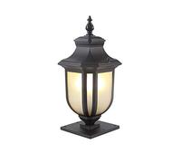 SaryEdge Éclairage paysager étanche IP65 sur Poteau, luminaire extérieur pour Cour, Villa, Colonne, éclairage Industriel rétro en Aluminium pour Jardin et communauté, Lante,