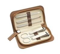 SaryEdge Ensemble Complet d'outils spéciaux pour manucure, Comprenant Un Coupe-Ongles, Un exfoliant, Un Cure-Oreilles et Un Coupe-Ongles. Voir la Description ci-Dessus.,D-As Show