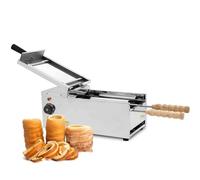 SaryEdge Grill électrique cheminée 1500W pour Petits Pains et Rouleaux de Printemps, avec 2 Rouleaux, température réglable de 50°C à 300°C, idéal pour Restaurants, Cuisines domest,