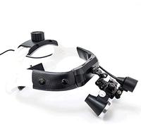 SaryEdge Loupe avec Clip de grossissement 2,5X / 3,5X, loupes chirurgicales binoculaires dentaires, Distance de Travail : Simple d'utilisation.,