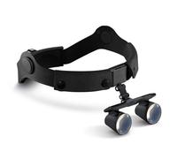 SaryEdge Loupe avec lumière, loupe binoculaire chirurgicale Dentaire 2,5X en Verre Optique,