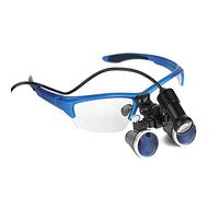 SaryEdge Loupe binoculaire 3,5X 420 mm pour Chirurgie Dentaire, avec Bandeau Mains Libres, Lampe Frontale et étui de Transport Pratique, idéale pour Les Loisirs.,