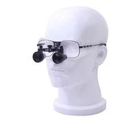 SaryEdge Loupes dentaires, loupe Dentaire grossissante 2,5X avec Bandeau Ajustable, loupe Mains Libres avec Bandeau, Lunettes grossissantes pour visière - pour Applications chirur,