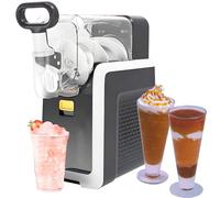 SaryEdge Machine à granités avec Refroidissement Rapide et Nettoyage Automatique, pour Smoothies, Milkshakes, granités et yaourts glacés.,