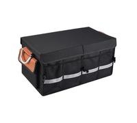 SaryEdge Organisateur de Coffre de Voiture avec Couvercle, boîte de Rangement à Compartiments Multiples, Porte-Outils de réparation, boîte de Rangement, Sac de Rangement pour Voiture (L)