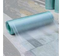 SaryEdge Plaque de toiture en Polycarbonate de 1,2 mm - Couverture imperméable pour abri de Voiture et Serre extérieure - Panneau de Remplacement Facile à Plier/découper,0.5m x 4m