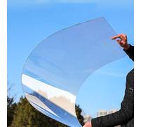 SaryEdge Plaque de toiture en Polycarbonate Transparent - Panneau Acrylique de lumière Naturelle pour serres, abris de Jardin, carports et chenils - Solution de couvertu,1.56m x 4m