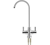 SaryEdge Robinet de Cuisine pivotant à 360° en Finition brossée avec Filtre à Eau Potable, Compatible avec l'osmose Inverse, pour Une Alimentation en Eau Propre et fraîc，H-A