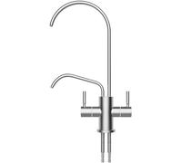 SaryEdge Robinet de Cuisine pivotant à 360° en Finition brossée avec Filtre à Eau Potable, Compatible avec l'osmose Inverse, pour Une Alimentation en Eau Propre et fraîc，F-A