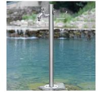 SaryEdge Robinet d'extérieur en Acier Inoxydable, Colonne d'arrosage, borne d'arrosage sur Pied, résistant au Gel pour Un arrosage Efficace, modèle 2-13×86 cm,Style 2-13×86CM