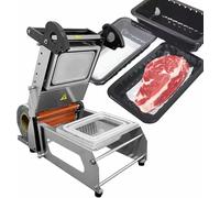 SaryEdge Scelleuse Manuelle pour emballages Alimentaires (boîtes à emporter et emballages de supermarché), Largeur de Film 180 mm, Durable, Efficace, idéale pour la Conservation d,110v-260mm