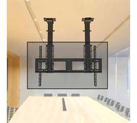 SaryEdge Support Mural électrique pour téléviseur - Support de Sol pour téléviseur LCD, avec télécommande, Levage Automatique au Plafond, Support télescopique réglable en hau,