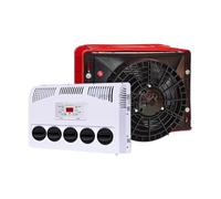 SaryEdge Système de climatisation et de réfrigération électrique intégré 12 V/24 V pour Bus, camions, excavatrices, moissonneuses-batteuses et Machines agricoles. Réfrig，24v Red Plastic Case