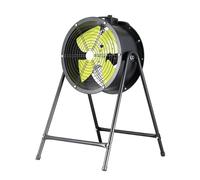 SaryEdge Ventilateur électrique Industriel Haute Puissance pour Usine et Atelier, Ventilateur d'extraction sur Pied, Ventilateur cylindrique pour entrepôt, 30 cm (12 Pouces).,12 inch