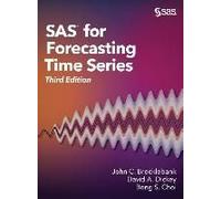 Sas For Forecasting Time Series, Third Edition