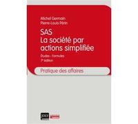 Sas, La Société Par Actions Simplifiée - Etudes, Formules